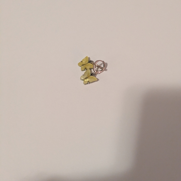 Yellow Stone Silver Ring - Picture 1 of 1
